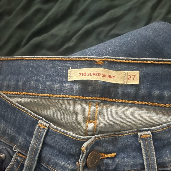 🌟Bundle of three jeans Hollister, Levi’s, Kankun Jeans Bundle Size 27 Lot - Picture 5 of 8